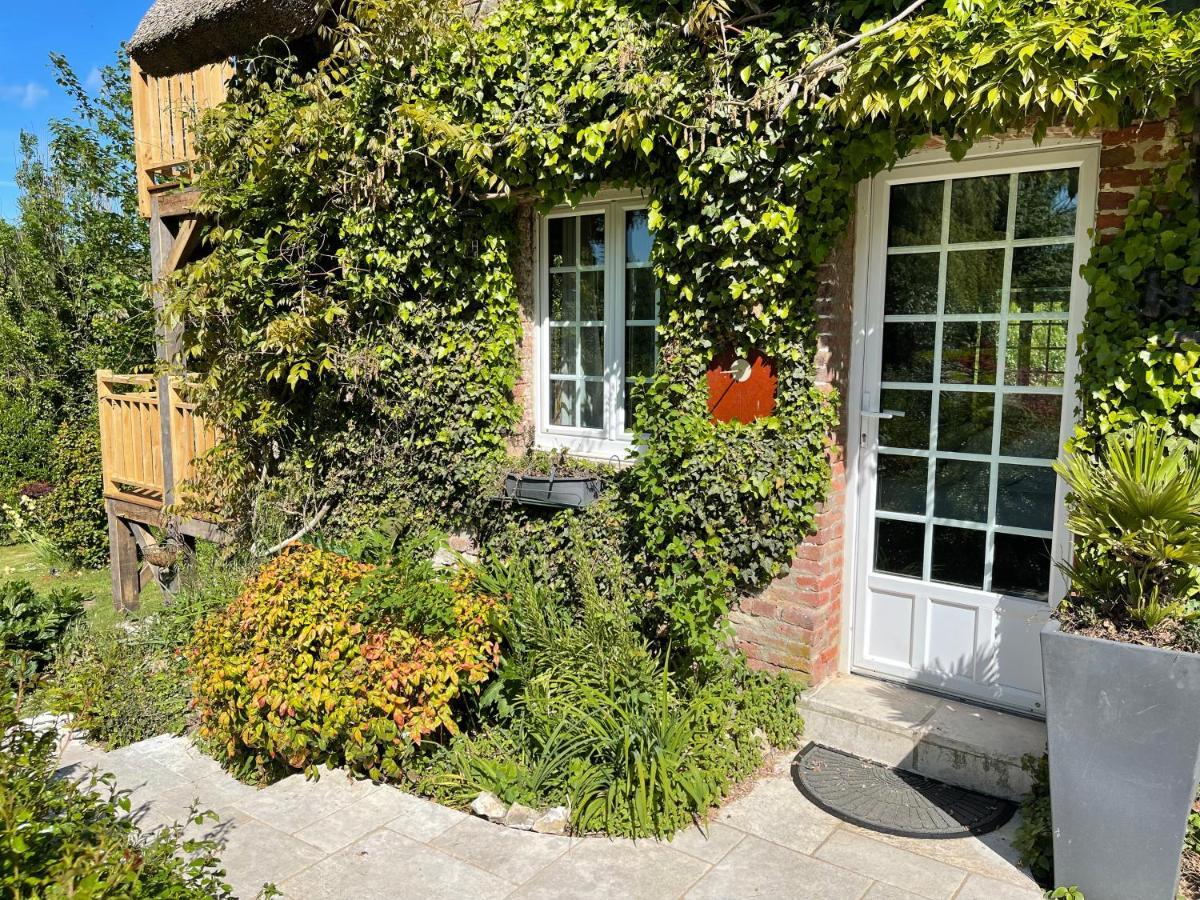 Hotel La Fontaine Romy à Genneville Extérieur photo