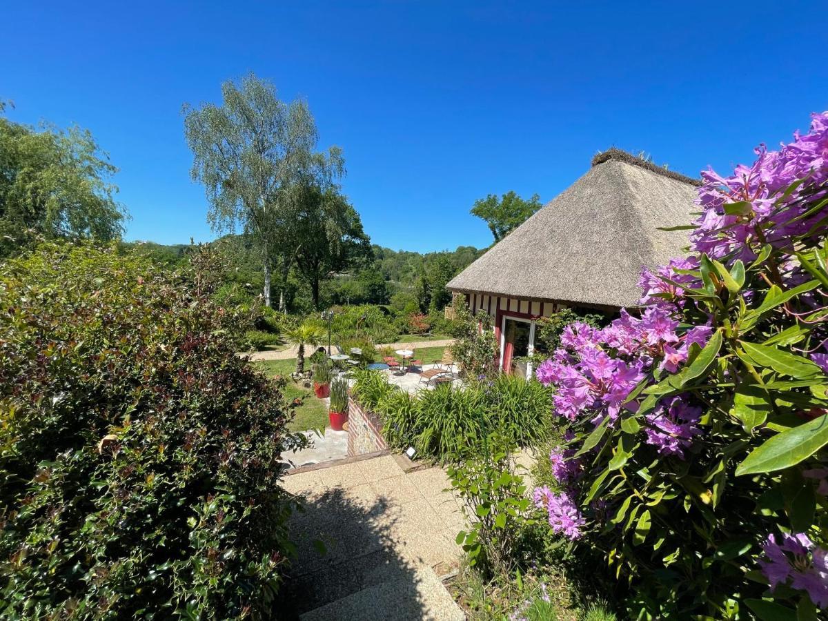 Hotel La Fontaine Romy à Genneville Extérieur photo