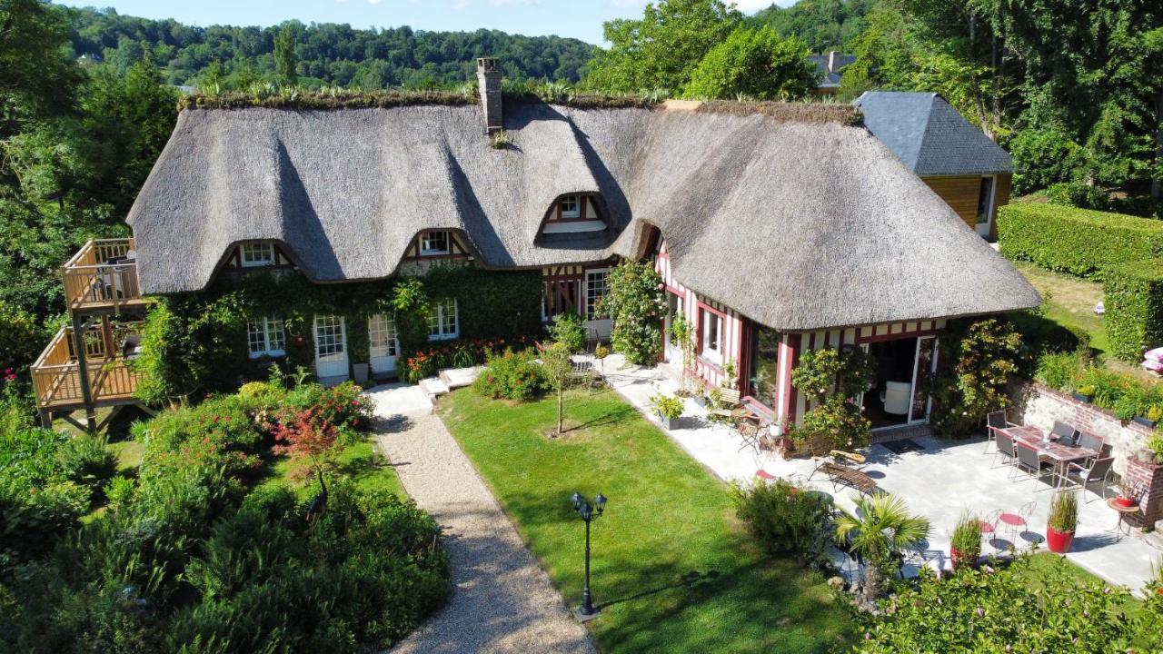 Hotel La Fontaine Romy à Genneville Extérieur photo